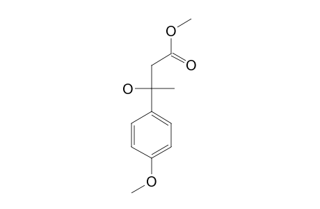 METHYL-3-HYDROXY-3-(4'-METHOXYPHENYL)-BUTANOATE