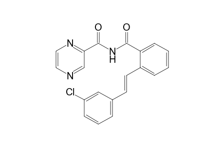 N-{[2'-(3'-Chlorophenyl)ethenyl]benzoyl}pyrazine-2-carboxamide