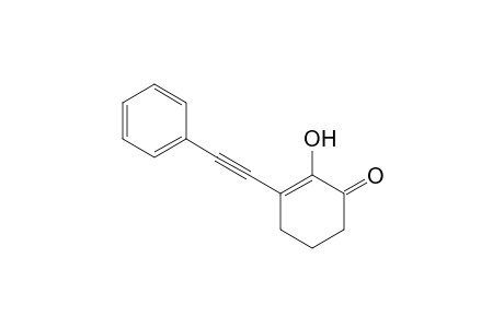 2-Hydroxy-3-phenylethynyl-cyclohex-2-enone