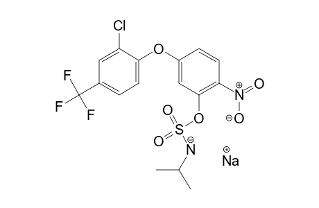 Sulfamic acid, (1-methylethyl)-, 5-[2-chloro-4-(trifluoro-methyl)phenoxy]-2-nitrophenyl ester, sodium salt