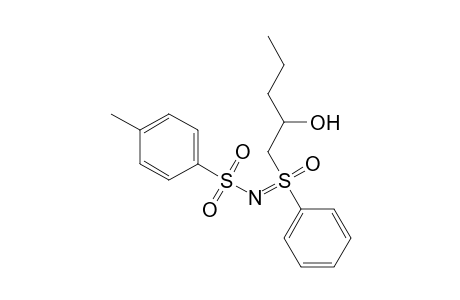 S-(2-Hydroxypentyl)-S-phenyl-N-(p-tolylsulfonyl)sulfoximine