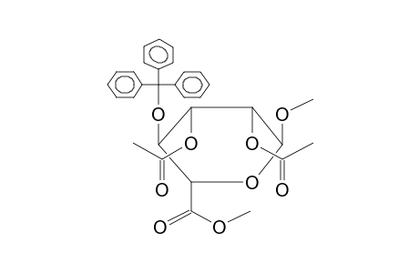 METHYL (METHYL-2,3-DI-O-ACETYL-4-O-TRITYL-ALPHA-D-MANNOPYRANOSIDE)URONATE