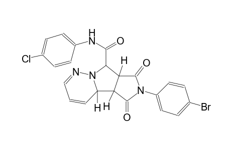 (4aR,4bS,7aR,8S)-6-(4-bromophenyl)-N-(4-chlorophenyl)-5,7-dioxo-4b,5,6,7,7a,8-hexahydro-4aH-pyrrolo[3',4':3,4]pyrrolo[1,2-b]pyridazine-8-carboxamide