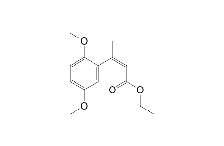 (Z)-Ethyl 3-(2,5-Dimethyloxyphenyl)but-2-enoate