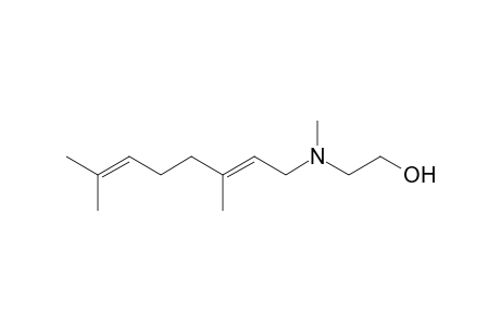 N-(2-Hydroxyethyl)-N-methylgeranylamine