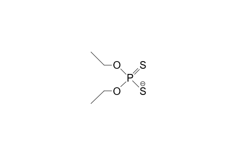 Phosphorodithioic O,O-diethyl ester anion