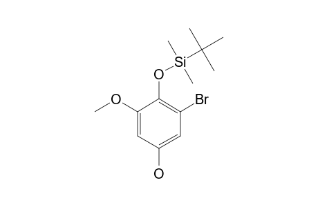 3-BROMO-4-(TERT.-BUTYLDIMETHYLSILYLOXY)-5-METHOXY-PHENOL