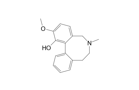 2-Methoxy-6-methyl-5,6,7,8-tetrahydrodibenzo[c,e]azocin-1-ol