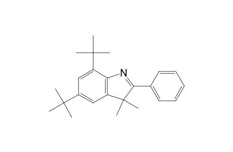 3H-Indole, 5,7-bis(1,1-dimethylethyl)-3,3-dimethyl-2-phenyl-