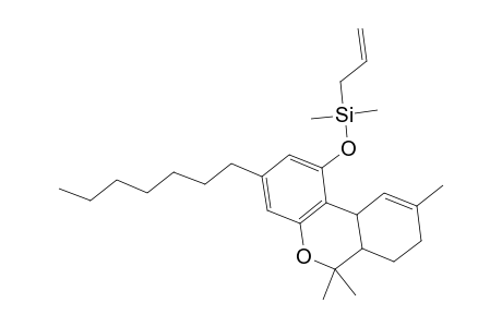 Allyl[(3-heptyl-6,6,9-trimethyl-6a,7,8,10a-tetrahydro-6H-benzo[c]chromen-1-yl)oxy]dimethylsilane