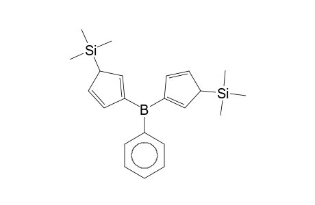 Borane, phenylbis[3-(trimethylsilyl)cyclopentadienyl]-