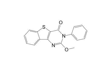 2-(Methoxy)-3-phenylbenzothieno[3,2-d]pyrimidin-4(3H)-one