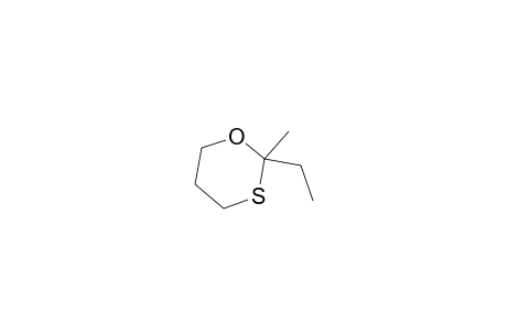 1,3-Oxathiane, 2-ethyl-2-methyl-