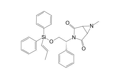 (Diphenyl)(propenyl)[2-phenyl-2-(2,4-dioxo-6-methyl-3,6-diazabicyclo[3.1.0]hexan-3-yl)ethoxy]silicone