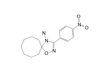 [3-(4-nitrophenyl)-1-oxa-2,4-diazaspiro[4.7]dodec-2-en-4-yl]amine