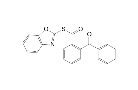 S-(1,3-Benzoxazol-2-yl) 2-benzoylbenzenecarbothioate