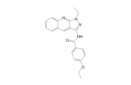 4-ethoxy-N-(1-ethyl-1H-pyrazolo[3,4-b]quinolin-3-yl)benzamide