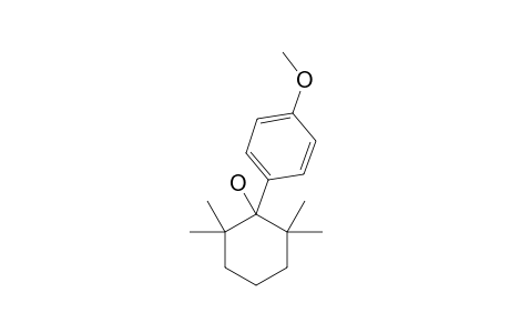 1-(4'-METHOXYPHENYL)-2,2,6,6-TETRAMETHYLCYCLOHEXAN-1-OL
