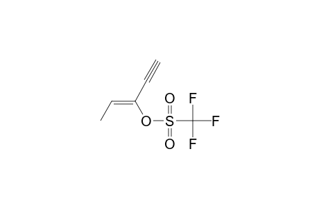 Methanesulfonic acid, trifluoro-, 1-ethynyl-1-propenyl ester, (Z)-