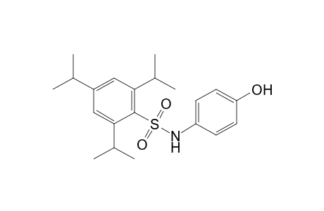 Benzenesulfonamide, N-(4-hydroxyphenyl)-2,4,6-tris(1-methylethyl)-