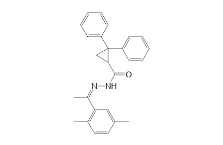 2,2-Diphenyl-cyclopropanecarboxylic acid [1-(2,5-dimethyl-phenyl)-ethylidene]-hydrazide
