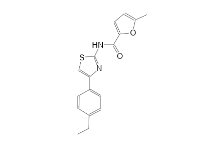 N-[4-(4-ethylphenyl)-1,3-thiazol-2-yl]-5-methyl-2-furamide