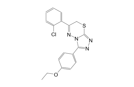 6-(2-chlorophenyl)-3-(4-ethoxyphenyl)-7H-[1,2,4]triazolo[3,4-b][1,3,4]thiadiazine