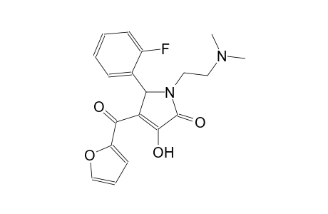 1-[2-(dimethylamino)ethyl]-5-(2-fluorophenyl)-4-(2-furoyl)-3-hydroxy-1,5-dihydro-2H-pyrrol-2-one