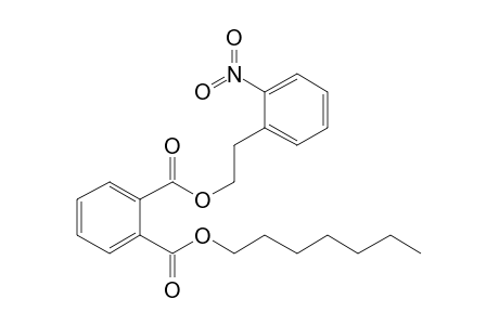 Phthalic acid, heptyl 2-(2-nitrophenyl)ethyl ester