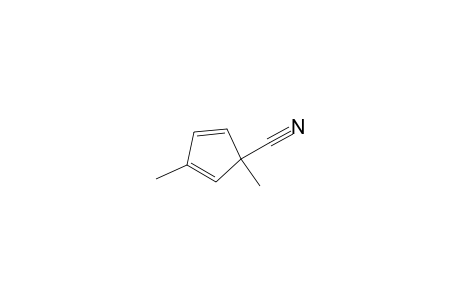 2,4-Cyclopentadiene-1-carbonitrile, 1,3-dimethyl-