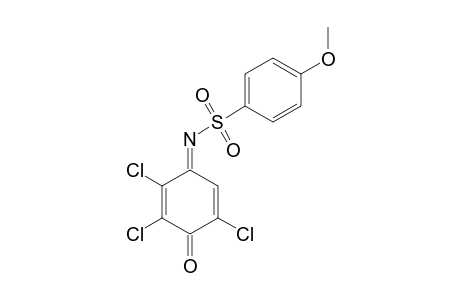 N-4-METHOXYPHENYLSULFONYL-2,3,6-TRICHLORO-1,4-BENZOQUINONE_IMINE