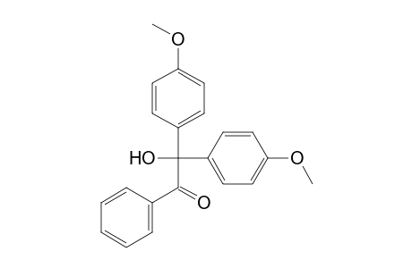 Ethanone, 2-hydroxy-2,2-bis(4-methoxyphenyl)-1-phenyl-