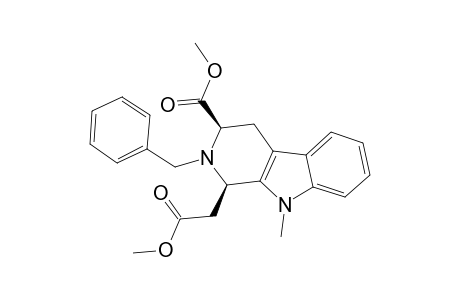 CIS-2-BENZYL-3-(METHOXYCARBONYL)-1-(METHOXYCARBONYL-METHYL)-9-METHYL-1,2,3,4-TETRAHYDRO-9H-PYRIDO-[3.4-B]-INDOLE