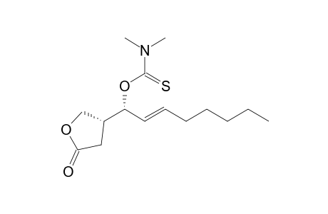 Carbamothioic acid, dimethyl-, S-[1-(tetrahydro-5-oxo-3-furanyl)-2-octenyl]ester, [R*,R*-(E)]-