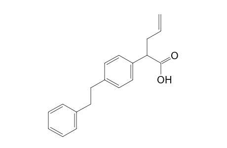 2-(p-PHENETHYLPHENYL)-4-PENTENOIC ACID