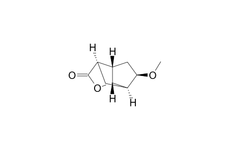 3,6-Methano-2H-cyclopenta[b]furan-2-one, hexahydro-5-methoxy-, (3.alpha.,3a.beta.,5.beta.,6.alpha.,6a.beta.)-