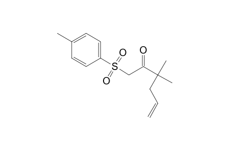 3,3-Dimethyl-1-((4-methylphenyl)sulfonyl)-5-hexen-2-one