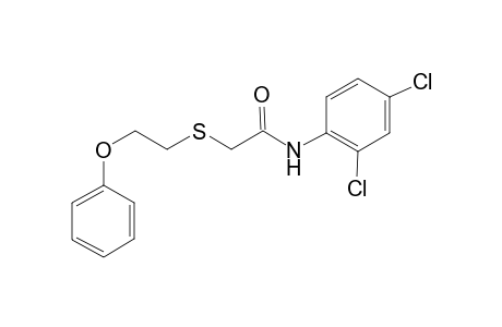 Acetamide, N-(2,4-dichlorophenyl)-2-(2-phenoxyethylthio)-