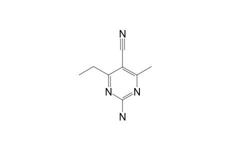 2-AMINO-4-ETHYL-6-METHYLPYRIMIDINE-5-CARBONITRILE