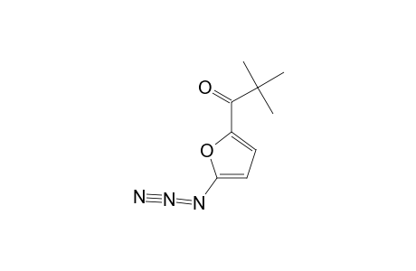 2,2-Dimethyl-1-(5'-azido-2'-furyl)-propan-1-one