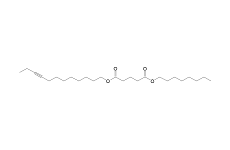 Glutaric acid, dodec-9-ynyl octyl ester