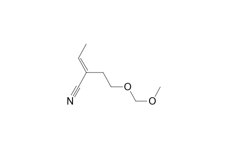 (E)-2-[2-(methoxymethoxy)ethyl]-2-butenenitrile