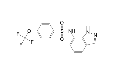 benzenesulfonamide, N-(1H-indazol-7-yl)-4-(trifluoromethoxy)-