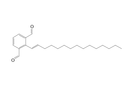 2-[(E)-pentadec-1-enyl]benzene-1,3-dicarbaldehyde