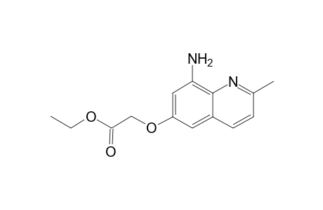 Ethyl 2-(8'-amino-2'-methyl-quinolin-6'-yloxy)acetate