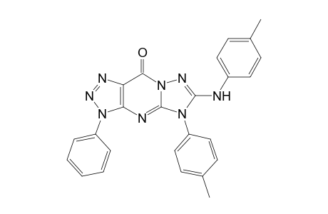 6-[(p-Methylphenyl)amino]-5-(4'-methylphenyl)-3,5-dihydro-3-phenyl-1,2,3-triazolo[4,5-d]-1,2,4-triazolo[1,5-a]pyrimidin-9-one