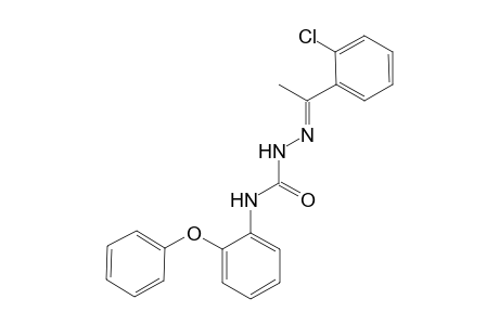 1-(1-(2-Chlorophenyl)ethylidene)-4-(2-phenoxyphenyl)semicarbazide