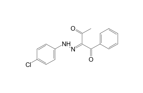 1-phenyl-1,2,3-butanetrione, 2-(p-chlorophenyl)hydrazone