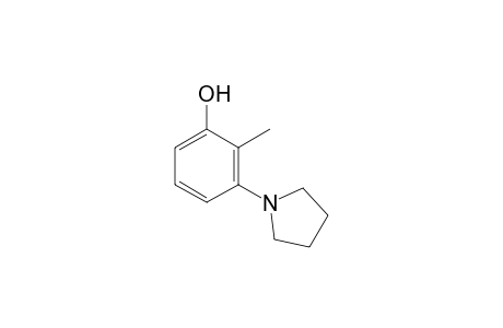 2-Methyl-3-(1-pyrrolidinyl)phenol
