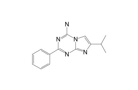 7-ISOPROPYL-2-PHENYLIMIDAZO-[1,2-A]-[1,3,5]-TRIAZIN-4-YL-AMINE